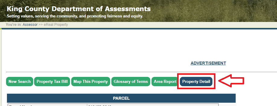 Snip of Property Detail